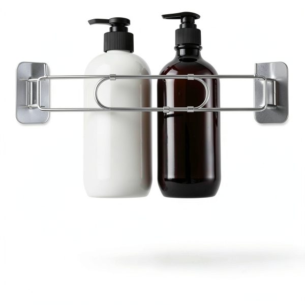 PAMASE RV Shower Corner Storage Bar Stainless Steel-4