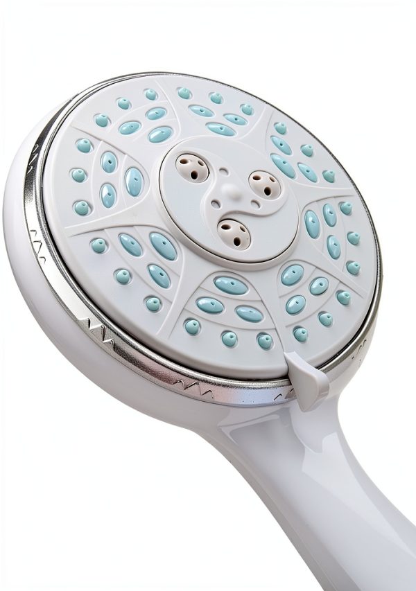 Camco RV Shower Head Brushed Finish-4