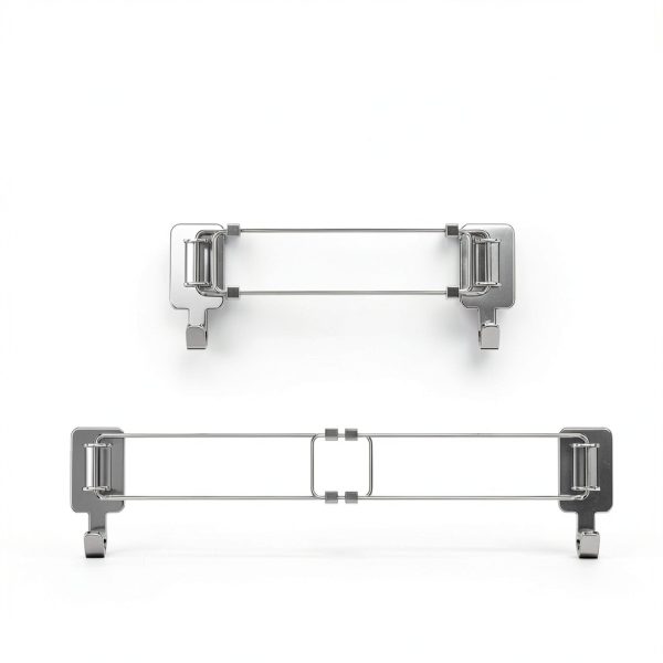 RV Shower Storage Bar YENOVO Stainless Corner-1