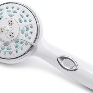 Camco RV Shower Head Brushed Finish-0