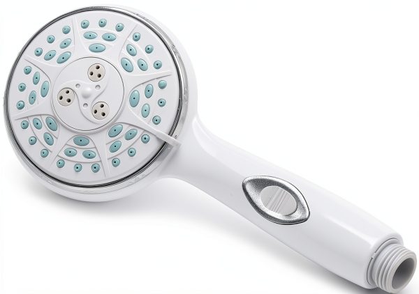 Camco RV Shower Head Brushed Finish-0