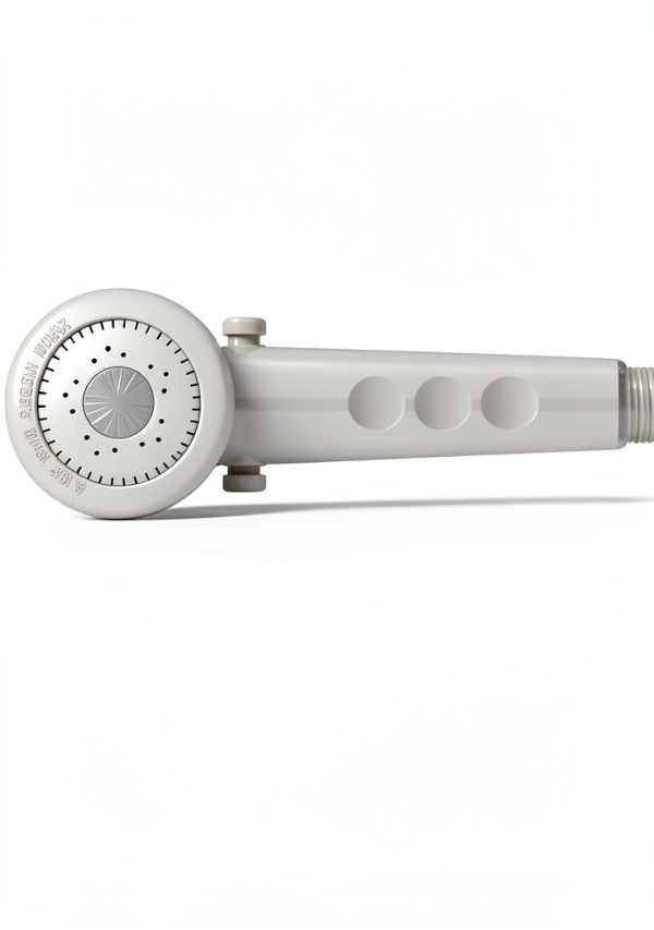 Dura Faucet Shower Head Rain Design Bisque-2