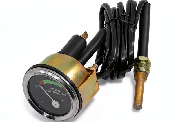 Caltric Water & Oil Temperature Gauge Sensor 81.5mm Compact Design-0