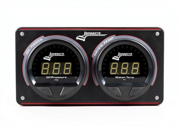 Longacre Waterproof LED Panel Gauge 52-44660 2.5 Inch Automotive-2