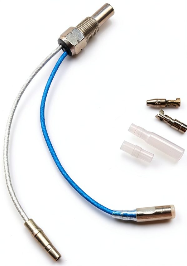 DiER Metal Temperature Sender 1/8NPT Universal Automotive Gauge-0