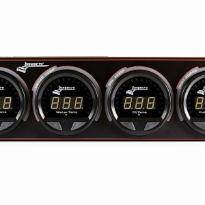 Waterproof LED Panel Gauge Longacre 52-44666 Automotive Display-0