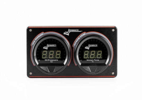 Longacre Waterproof LED Panel Gauge 52-44660 2.5 Inch Automotive-1