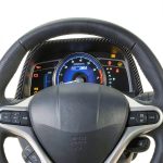 Fobren Fiber Trim Sticker for Honda Civic 8 Gen 2006-2011 Waterproof-0