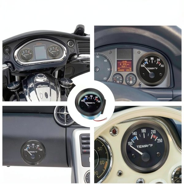 Temperature Gauge Onfunlee AU231103 Water Oil Sensor for Automotive-5