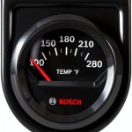 Bosch 2" Water/Oil Temperature Gauge Black Dial Model SP0F000049-0