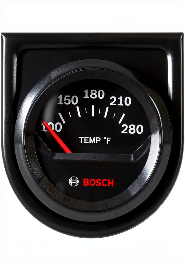 Bosch 2" Water/Oil Temperature Gauge Black Dial Model SP0F000049-0