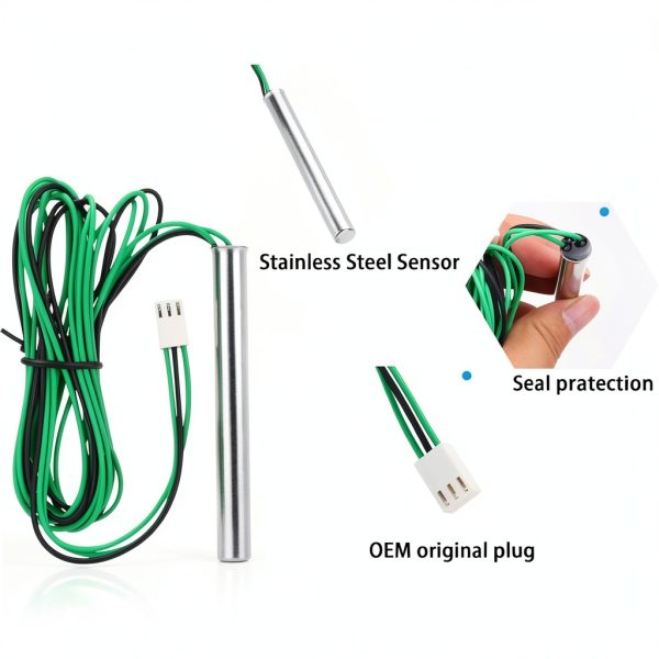 009577F Temperature Sensor Flngr Pool Heater Replacement for 206A/207A-2