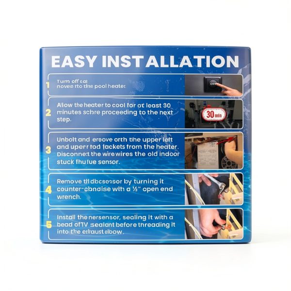 Pentair 42002-0024S Stack Flue Sensor 12-Month Warranty Support-3
